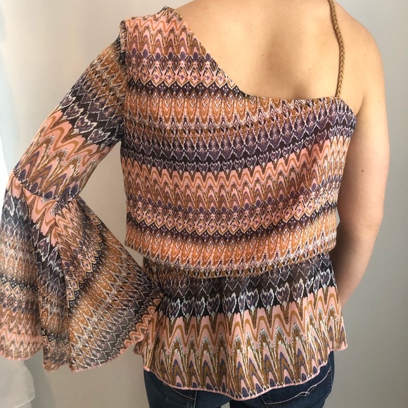 Boho hippie flowy top - Picture 3 of 4